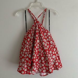 Floral Red Cami